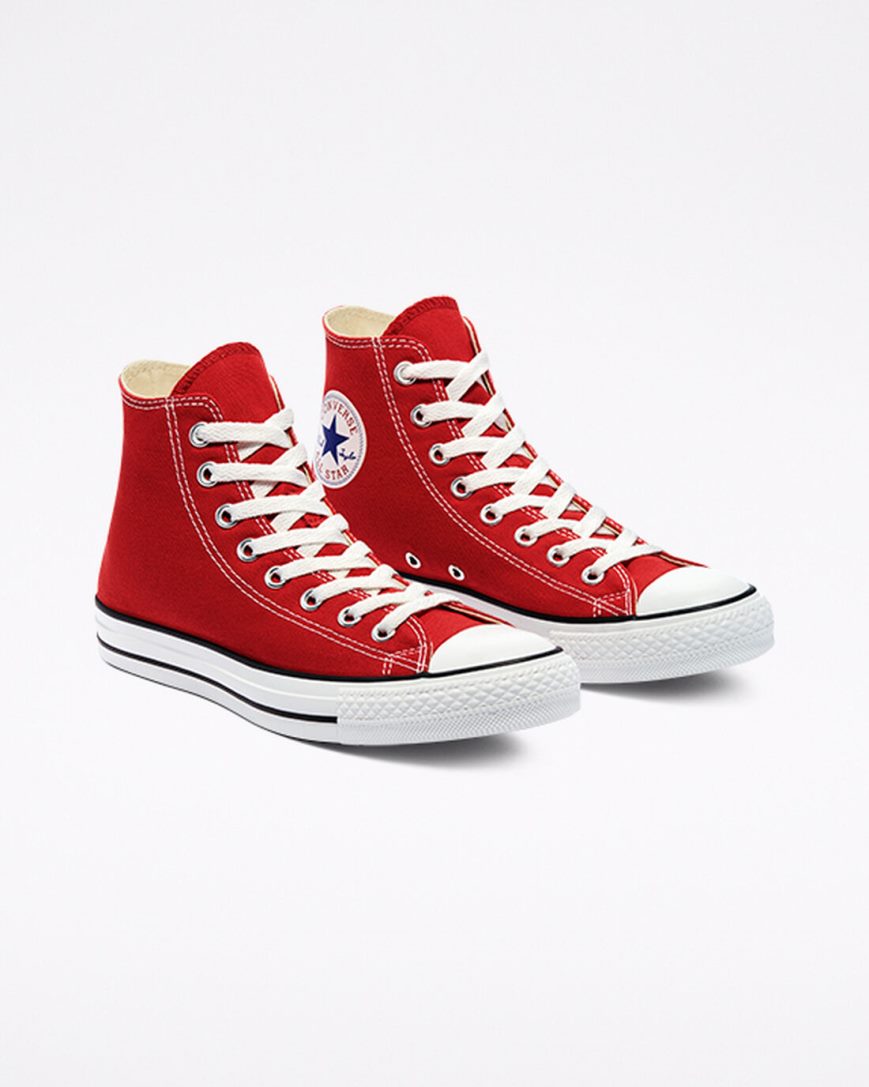 Dámské Boty Vysoké Converse Chuck Taylor All Star Classic Červené | CZ CPUG82